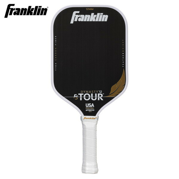 ■貨物輸送無料■【Franklin PICKLE BALL】フランクリン ピックルボール パドル FS TOUR DYNASTY 12MM WHITE[FS周遊旅行つづき物][製造会社品番59244]【RCP】
