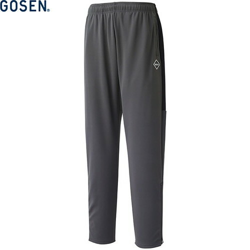 ■送料無料■【GOSEN】ゴーセン W2346-35 裏起毛ストレッチパンツ[ダークグレー][ユニセックス/テニス/ソフトテニス/バドミントン/ロングパンツ/長ズボン/ボトムス/トレーニングウェア/トレーニングパンツ/移動着]【RCP】