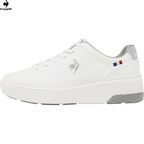 ■貨物輸送無料■【le coq sportif】ルコック LU5FRS75LZ LCS セーヴル 昇降機 II[白いこと/しろがね色][レディース/心地よいシューズ/スニーカー/靴/晴雨兼用/雨合羽]【RCP】