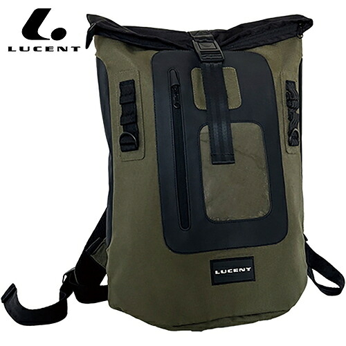 ■送料無料■【LUCENT】ルーセント XLB3865 デイバッグ【カーキ】[リュック/デイパック/バックパック/軽量/大容量/通勤/通学/普段使い/旅行/アウトドア/スポーツ/部活/収納/シンプル/実用的/多機能]【RCP】｜トランスポーツ