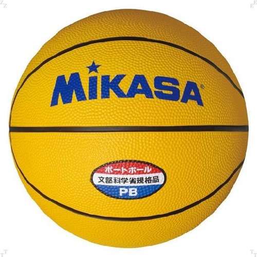 ミカサ PBY ポートボール試合球 イエロー ５５％以上節約 ボール バスケットボール 年度:14 【超目玉】