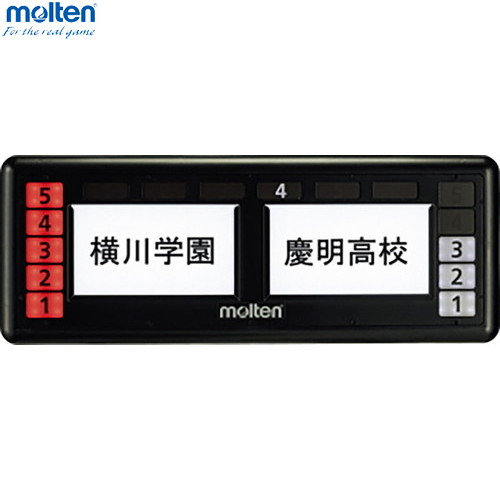 ★製造業者直送品★【molten】モルテン UX0120T 野球クラブ名見せびらかす盤(とり止める不可/※通貨価値取り替えっこ不可※事前預金金融機関振込or歌留多決済のみ)[マルチ運動競技/物の具/備え付け/屋内引きくらべる]※貨物輸送別途見積り【RCP】