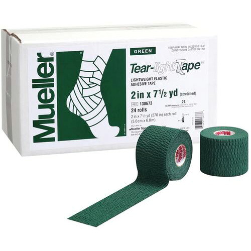 ■送料無料■【Mueller】ミューラー 130683 ティアライトテープ[グリーン/50mm&times;6.8mm]【※受注出荷ロット24個】 [ボディケア/サポーター/固定/ソフト伸縮テーピング/スポーツケア用品] 【RCP】｜トランスポーツ