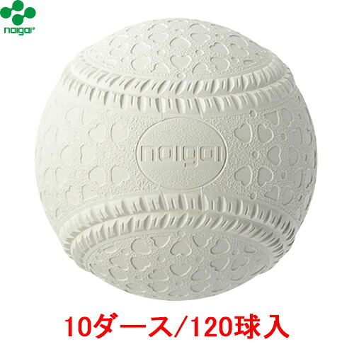 ■送料無料■【naigai】ナイガイ/内外 M1HNEW  ベースボール ニューM(1H) 120球入【野球/ボール/軟式野球/軟式ボール/公認球/検定球/中校生/子供/こども/一般/部活動/クラブ/チーム/120個/ベースボール/内外ゴム】【※受注出荷ロット120球】【RCP】