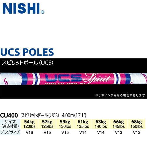 ★製造会社直送品★\u003cBR\u003e【NISHI】ニシ・運動競技 \u003cBR\u003eCU400 \u003cBR\u003e肝ったま極点(UCS) 4.00m\u003cBR\u003e[棒高跳び/極点/大地引きくらべる/引きくらべる物の具/硝子衣料繊維強化因子可塑性物質/亜米利加製]※貨物輸送別途見積り【RCP】