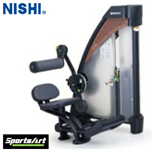 ※受注生産品[納期目安3～4か月程度]★メーカー直送品★【NISHI】ニシ・スポーツ NT3712C バックエクステンション N932[SportsArt/THE GREEN FITNESS COMPANY/スポーツアート/トレーニング機器]※送料別途見積り【RCP】｜トランスポーツ