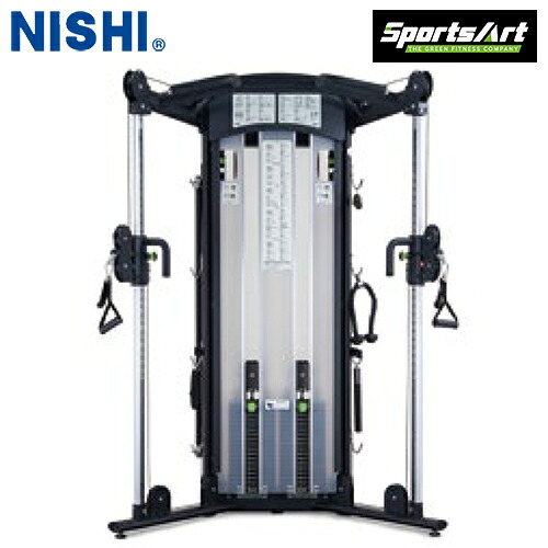 ※受注生産品[納期目安3～4か月程度]★メーカー直送品★【NISHI】ニシ・スポーツ NT3762A ファンクショナルトレーナー DS972[SportsArt/THE GREEN FITNESS COMPANY/スポーツアート/トレーニング機器]※送料別途見積り【RCP】｜トランスポーツ