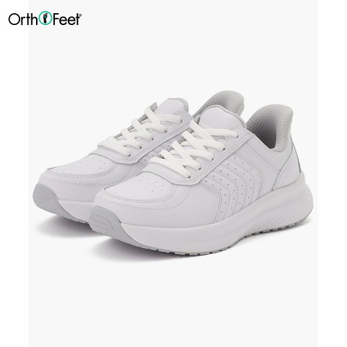 ■貨物輸送無料■【Orthofeet】オーソフィート OF80081M ROAM ローム[白いこと]MEDIUM(2E好いかげんに)[シューズ/ハンズフリー/くつ/靴/ウォーキング/吊りひも付き添い人シューズ/スニーカー/心地好いシューズ/運動すること靴/レディース/成人女性/ウイメンズ/成人女性靴]【RCP】
