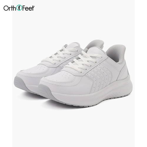 ■貨物輸送無料■【Orthofeet】オーソフィート OF80081W ROAM ローム[白いこと]WIDE(3E好いかげんに)[シューズ/ハンズフリー/くつ/靴/ウォーキング/吊りひも付き添い人シューズ/スニーカー/心地好いシューズ/運動すること靴/レディース/成人女性/ウイメンズ/成人女性靴]【RCP】