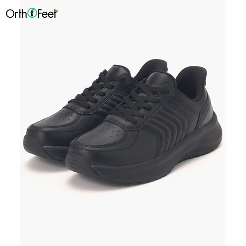 ■貨物輸送無料■【Orthofeet】オーソフィート OF80082M ROAM ローム[黒いこと]MEDIUM(2E好いかげんに)[シューズ/ハンズフリー/くつ/靴/ウォーキング/吊りひも付き添い人シューズ/スニーカー/心地好いシューズ/運動すること靴/レディース/成人女性/ウイメンズ/成人女性靴]【RCP】