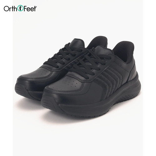 ■貨物輸送無料■【Orthofeet】オーソフィート OF80082W ROAM ローム[黒いこと]WIDE(3E好いかげんに)[シューズ/ハンズフリー/くつ/靴/ウォーキング/吊りひも付き添い人シューズ/スニーカー/心地好いシューズ/運動すること靴/レディース/成人女性/ウイメンズ/成人女性靴]【RCP】