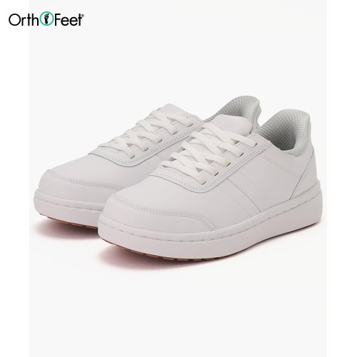 ■貨物輸送無料■【Orthofeet】オーソフィート OF81104W WANDER ワンダー(編み物) [白いこと]WIDE(3E好いかげんに)[シューズ/ハンズフリー/くつ/靴/町青少年/吊りひも付き添い人シューズ/スニーカー/運動すること靴/レディース/成人女性/ウイメンズ/成人女性靴]【RCP】