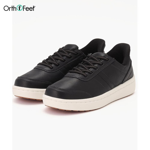 ■貨物輸送無料■【Orthofeet】オーソフィート OF81105M WANDER ワンダー(編み物) [黒いこと]MEDIUM(2E好いかげんに)[シューズ/ハンズフリー/くつ/靴/町青少年/吊りひも付き添い人シューズ/スニーカー/運動すること靴/レディース/成人女性/ウイメンズ/成人女性靴]【RCP】