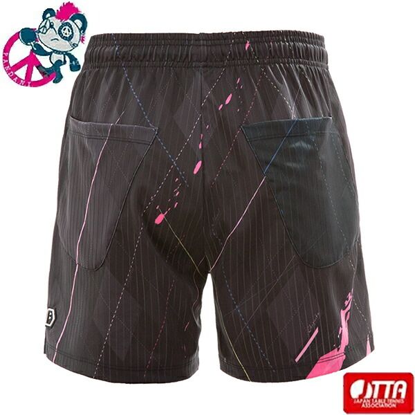 ★メーカー直送品★送料無料★【Pandani】パンダーニ JK2-TAP/BBK DARKER JOKER エアロユニフォームパンツ【TYPE:YG】[BLACK×BLACK]【卓球】JTTA公認ゲームパンツ (※キャンセル不可/代金引換・後払い決済不可※事前銀行振込orカード決済のみ)【RCP】画像