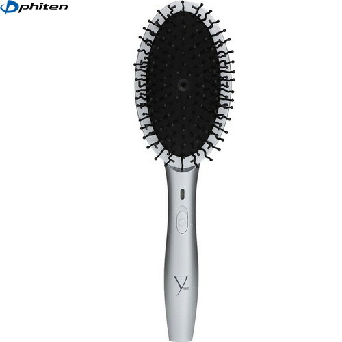 ■送料無料■【Phiten】ファイテン HDC80007 YUKO デイリーケア LEDヘアブラシ[ゴールド/ブラック][ヘアブラシ/クシ/美容/ヘアケア/スタイリング/マイナスイオン/静電気抑制]【RCP】｜トランスポーツ