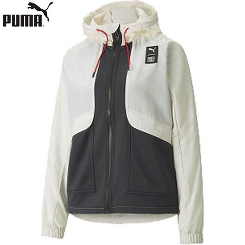 送料無料 プーマ 5995 73train First Mile ウーブン ジャケット アイボリー ジャージ トップス スポーツウェア レディース ウィメンズ 女性用 激安超安値