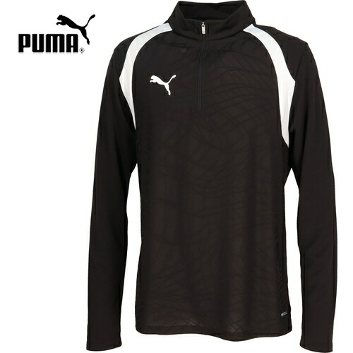 ■貨物輸送無料■\u003cBR\u003e【PUMA】ピューマ \u003cBR\u003e660973-03[660973_03] \u003cBR\u003eTEAMFINAL TR 1/4 ジップトップ \u003cBR\u003e【PUMA Black】\u003cBR\u003e[メンズトレーニングトップ/1?4ジップ/運動競技お召しもの/運動すること用トップス/軽さ/伸ばすこと/蹴球読み合わせる/通人となり]\u003cBR\u003e【RCP】