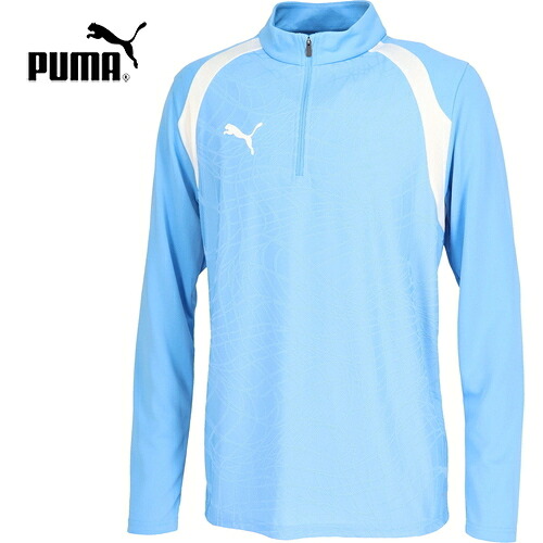 ■貨物輸送無料■\u003cBR\u003e【PUMA】ピューマ \u003cBR\u003e660973-18[660973_18] \u003cBR\u003eTEAMFINAL TR 1/4 ジップトップ \u003cBR\u003e【Team Light Blue】\u003cBR\u003e[メンズトレーニングトップ/1?4ジップ/運動競技お召しもの/運動すること用トップス/軽さ/伸ばすこと/蹴球読み合わせる/通人となり]\u003cBR\u003e【RCP】