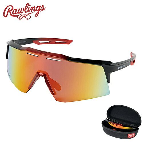 ■送料無料■▼Rawlings▼ローリングス REW25-01SM-SBRG 偏光一眼 サングラス 専用ケース付き【スモーク with レッドミラー】[野球用品/偏光レンズ/UVカット/粉砕防止/軽量設計/専用ケース付き/練習試合用/目の保護]【RCP】｜トランスポーツ 8,629円