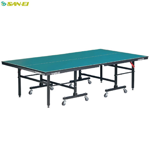 ★メーカー直送品★【三英】SAN-EI MS300[レジュブルー](キャンセル不可/※代金引換不可※事前銀行振込orカード決済のみ)18-838 【卓球台/軽量】※送料別途見積り【RCP】｜トランスポーツ