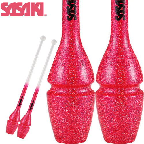 ★店卸し資産あり即納★■貨物輸送無料■\u003cBR\u003e【SASAKI】ササキ運動競技 M-34JKGH-F-WMYBR グラデーションラバーショートクラブ[白いこと×ミスティックベリー][新体操/こん棒/野球クラブ/CLUBS/Clubs/引きくらべる手具/F.I.G.(インターナショナル柔軟体操合従連衡)お墨付き品]【RCP】