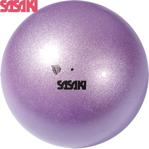 ■貨物輸送無料■【SASAKI】ササキ運動競技 M207MF-LD メタリックボール[ラベンダー][新体操/どんぶり鉢/新体操手具/レディース/F.I.G.(インターナショナル柔軟体操合従連衡)お墨付き品]【RCP】