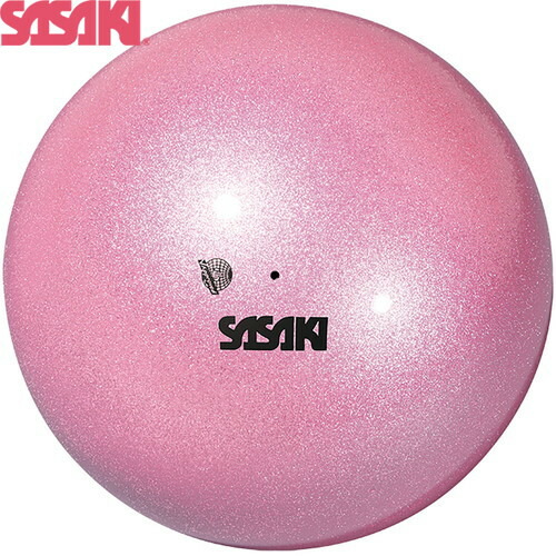 ■貨物輸送無料■【SASAKI】ササキ運動競技 M207MF-STP メタリックボール[オランダ苺さくら色][新体操/どんぶり鉢/新体操手具/レディース/F.I.G.(インターナショナル柔軟体操合従連衡)お墨付き品]【RCP】