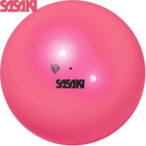 ■貨物輸送無料■【SASAKI】ササキ運動競技 M207MGF-PAP マグネティックボール[パリスさくら色][新体操/どんぶり鉢/新体操手具/F.I.G.(インターナショナル柔軟体操合従連衡)お墨付き品]【RCP】