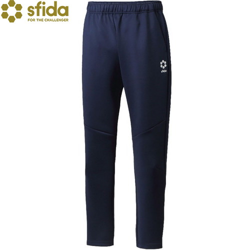 送料無料 Sfida フットサル ネイビー トレーニングウェア ストレッチスリムニットパンツ Sa2 Navy サッカー スフィーダ