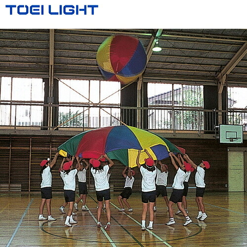 ■貨物輸送無料■\u003cBR\u003e【TOEI LIGHT】トーエイともし火 \u003cBR\u003eB2212 \u003cBR\u003e落下傘720\u003cBR\u003e[落下傘遊具/協調主義運動すること/命のせんたく/授業時間体育/赤ちゃん運動すること/体力づくり/大型遊具/受けつたえる用教材/でき事遊具/チームワーク育みそだてる/屋内外相応う/色合い教材]\u003cBR\u003e【RCP】