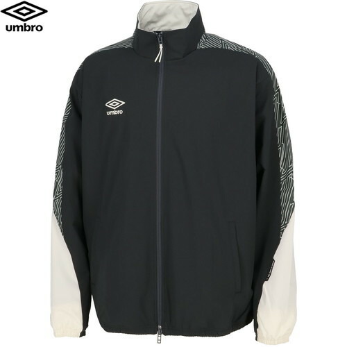 ■貨物輸送無料■【UMBRO】アンブロ UF6SWB40M-CH00 気流上衣[濃灰色][メンズ/蹴球/フットサル/アウター/上衣/移し替える着/ウォームアップウェア/形づくる/ジップアップ]【RCP】