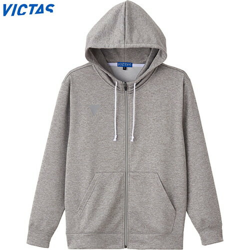 VICTAS ヴィクタス 4903590190013 V−PK512 542504 グレー サイズ：S 楽天市場】ビクタス メンズ レディース V-PK512 パーカー 卓球ウェア