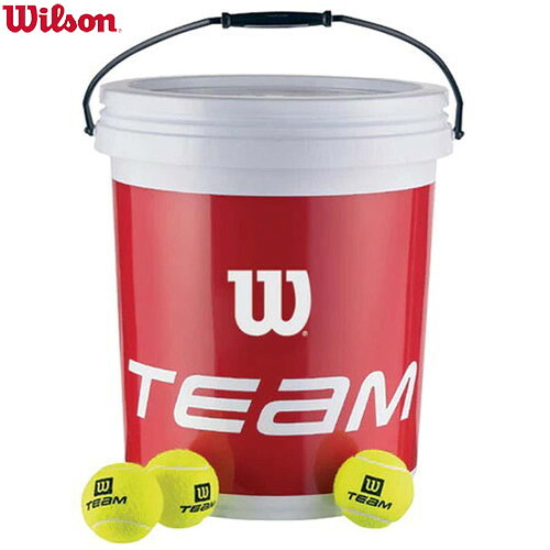 ■貨物輸送無料■【WILSON】ウイルソン WRT131200 庭球 ノンプレッシャーボール  72 球(専用井戸釣瓶入り口・入口)[庭球/どんぶり鉢/硬式/訓練を受ける用/野球クラブ/部活/訓練を受ける/形づくる]【RCP】