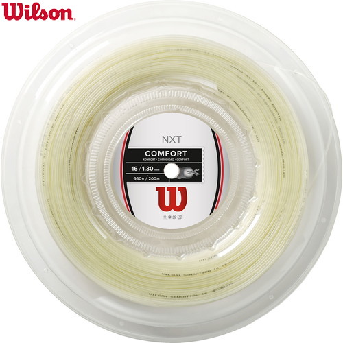■貨物輸送無料■【WILSON】ウイルソン WRZ912700 NXT 16 REEL 200M REEL[庭球/ガット/撚り糸/野球クラブ/部活/読み合わせる/形づくる]【RCP】