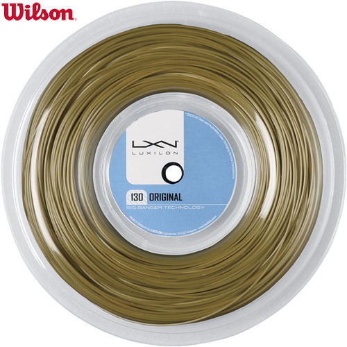 ■貨物輸送無料■【WILSON】ウイルソン WRZ990900 ORIGINAL 130 200M REEL[庭球/ガット/より糸/野球クラブ/部活/読み合わせる/形づくる]【RCP】