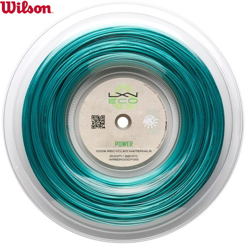 ■送料無料■【WILSON】ウイルソン WR83100011 LUXILON ECO POWER 125 RE[ガット/ストリング/テニス/テニス用品/部活/クラブ]【RCP】