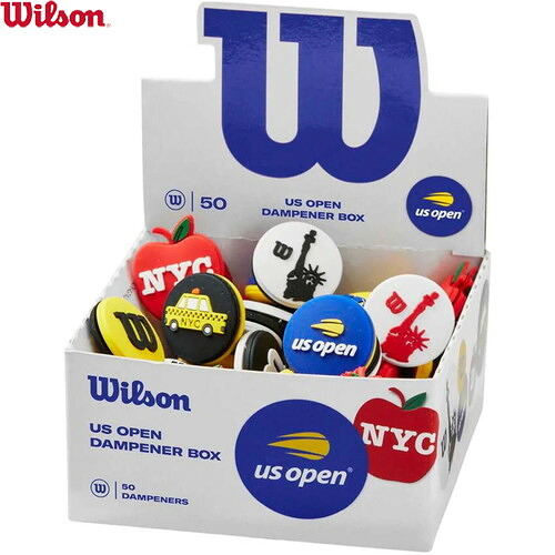 ■貨物輸送無料■【WILSON】ウイルソン WR84082010 US OPEN DAMPENER BOX Multi[庭球/振りまわす打ちきり/部活/野球クラブ]【RCP】