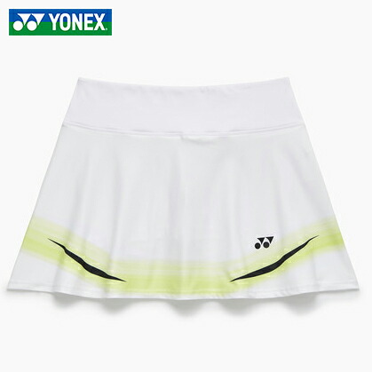 ■貨物輸送無料■\u003cBR\u003e【YONEX】ヨネックス\u003cBR\u003e26183-011 \u003cBR\u003eウィメンズスカート（下穿きスパッツ付）\u003cBR\u003e【白いこと】\u003cBR\u003e[レディース運動競技御召しもの/スコート/下穿きスパッツ/吸汗速乾/伸ばすこと/軽さ/通人となり/庭球/バドミントン/動き分かりやすい]\u003cBR\u003e【RCP】