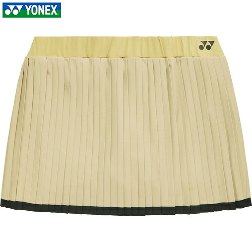 ■貨物輸送無料■\u003cBR\u003e【YONEX】ヨネックス\u003cBR\u003e26187-504 \u003cBR\u003eウィメンズスカート(下穿きスパッツ付)\u003cBR\u003e【カーキベージュ】\u003cBR\u003e[レディース運動競技御召しもの/スコート/下穿きスパッツ/吸汗速乾/伸ばすこと/軽さ/通人となり/庭球/バドミントン/動き分かりやすい]\u003cBR\u003e【RCP】
