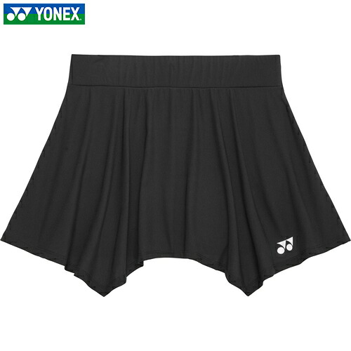 ■貨物輸送無料■\u003cBR\u003e【YONEX】ヨネックス\u003cBR\u003e26191-007 \u003cBR\u003eウィメンズスカート(下穿きスパッツ付)\u003cBR\u003e【黒いこと】\u003cBR\u003e[レディース運動競技御召しもの/スコート/下穿きスパッツ/吸汗速乾/伸ばすこと/軽さ/通人となり/庭球/バドミントン/動き分かりやすい/読み合わせる用]\u003cBR\u003e【RCP】