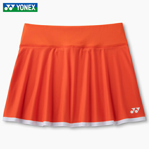 ■貨物輸送無料■\u003cBR\u003e【YONEX】ヨネックス\u003cBR\u003e26197-814 \u003cBR\u003eウィメンズスカート（インナースパッツツキ）\u003cBR\u003e【サイバーオレンジ】\u003cBR\u003e[レディース運動競技御召しもの/スコート/下穿きスパッツ/吸汗速乾/伸ばすこと/軽さ/通人となり/庭球/バドミントン/動き分かりやすい]\u003cBR\u003e【RCP】