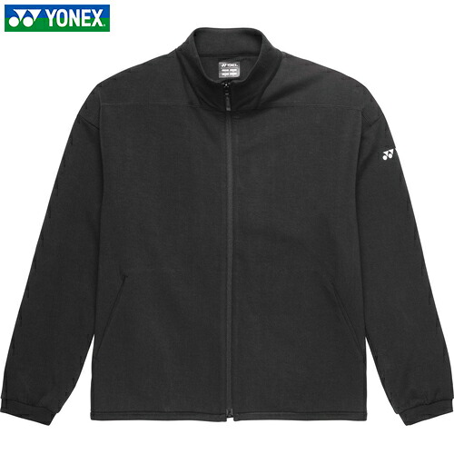 ■送料無料■【YONEX】ヨネックス50193-007 ユニニットウォームアップシャツ【ブラック】[ウォームアップ/トレーニングウェア/軽量/ストレッチ/吸汗速乾/動きやすい/スポーツウェア/トップス/通気性/ジャケット/フィットスタイル]【RCP】｜トランスポーツ