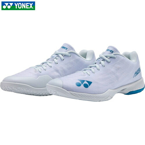 ■送料無料■【YONEX】ヨネックスSHBAZ2M-207 パワークッションエアラスＺメン【ホワイト/ブルー】[メンズシューズ/バドミントンシューズ/軽量モデル/通気性/クッション性/安定性/部活/練習用/試合用/フィット感/高速フットワーク]【RCP】｜トランスポーツ