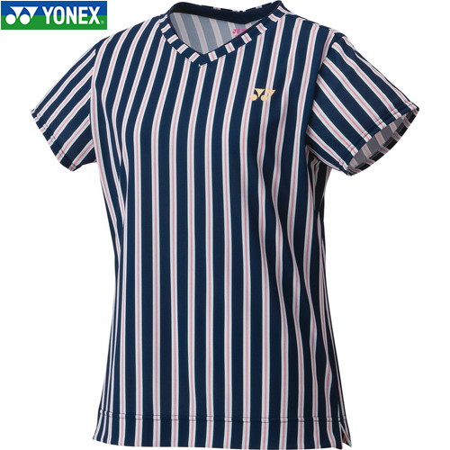 ■貨物輸送無料■【YONEX】ヨネックス 20906-554 ウィメンズゲームシャツ[ダークネイビー][レディース/バドミントン/庭球/半袖/半そで/プルオーバー/半袖プルオーバー/取り組みプルオーバー/取り組み]【RCP】