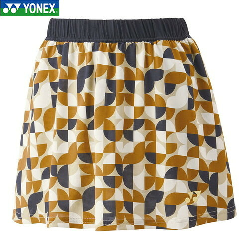 ■貨物輸送無料■【YONEX】ヨネックス 26177-183 ウィメンズスカート[駱駝][レディース/庭球/バドミントン/スコート/スカート/ボトムス/庭球スコート]【RCP】