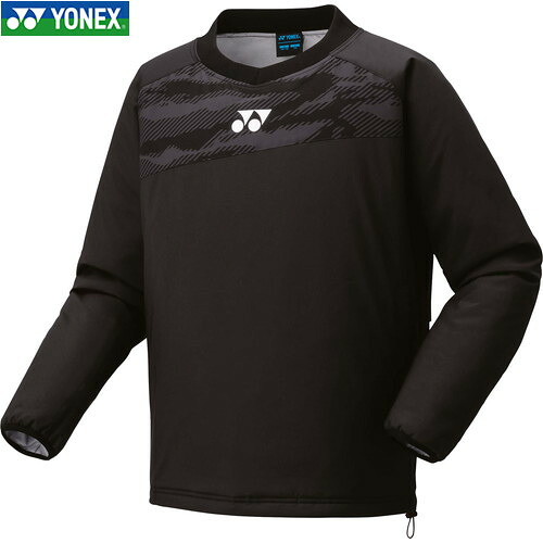 ■貨物輸送無料■【YONEX】ヨネックス 90095J-007 お坊っちゃん中綿Vブレーカー[黒いこと][お坊っちゃん/キッズ/ちびっ子/庭球/ソフトテニス/バドミントン/アウター/厚地の外套/防寒具/民族大移動着/ウォームアップウェア]【RCP】