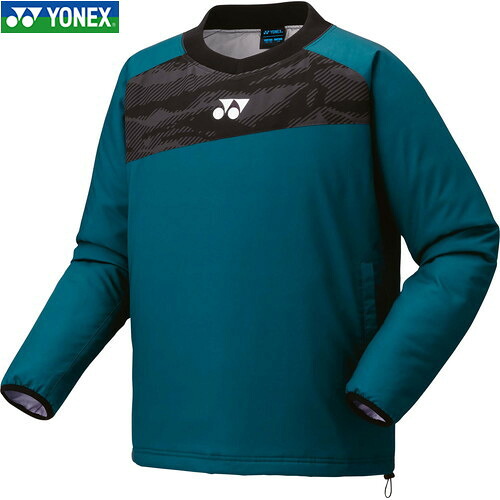 ■貨物輸送無料■【YONEX】ヨネックス 90095J-269 お坊っちゃん中綿Vブレーカー[ディープグリーン][お坊っちゃん/キッズ/ちびっ子/庭球/ソフトテニス/バドミントン/アウター/厚地の外套/防寒具/民族大移動着/ウォームアップウェア]【RCP】
