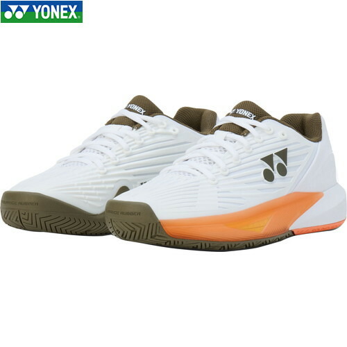 ■貨物輸送無料■【YONEX】ヨネックス SHTE5MAC-230 パワークッションエクリプション5MAC[白いこと/赤銅色][メンズ/庭球/靴/シューズ/くつ/庭球シューズ/形づくる/庭球用シューズ/訓練を受ける/置き目とり捨てる]【RCP】