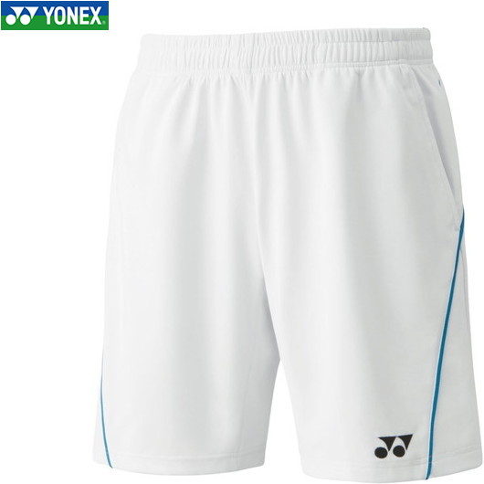 市場 Yonex テニス トレーニングパンツ ハーフパンツ ヨネックス トレーニングウェア 011 ホワイト ユニニットハーフパンツ パンツ 練習着