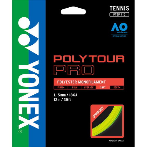 【楽天市場】【YONEX】ヨネックス PTGP125-557 ポリツアープロ